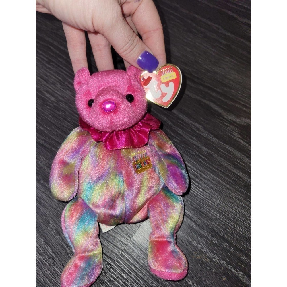Ty Beanie Babies January The Bear